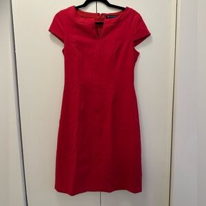 Red Brooks Brothers Dress